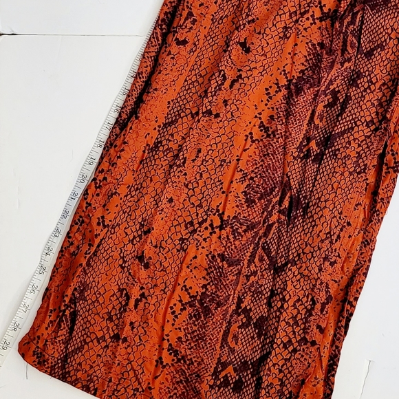 Rusted Snake print Slit pants - Picture 11 of 16